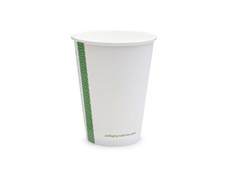 Kubek papierowy biały Vegware 350 ml śr. 90 mm 50 szt.