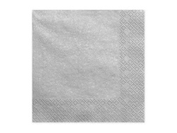 3-Ply Paper Napkins "Silver", 33 × 33 cm, 20 pcs