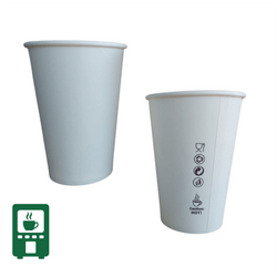 Paper cup white dispersion 300 ml, ¶. 75 mm 50 pcs.