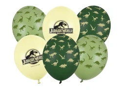 Balony lateksowe "Jurassic World", mix 30 cm, 6 szt.