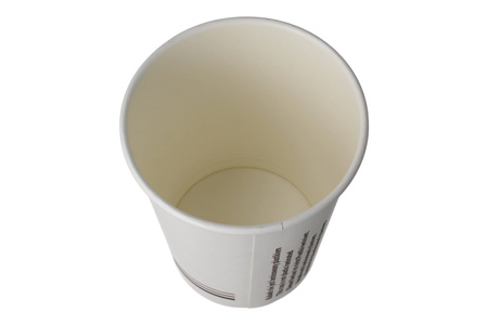 Kubek papierowy Biały dyspersja, 250 ml, 50 szt.