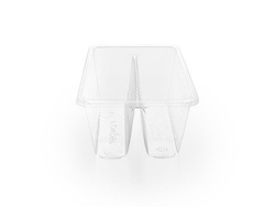 2-piece sandwich container 15 x 10 x 6.5 cm 125 pcs.