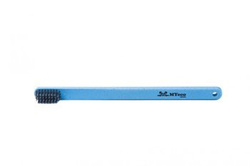 Natural FLAT soft blue toothbrush 1 piece.