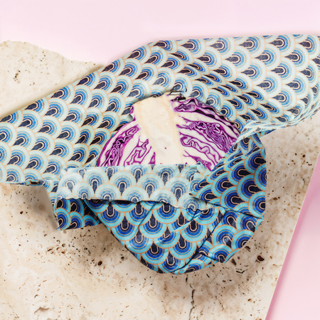 Waxwork "Waves" size "L" 36 x 36 cm 1 pcs.