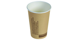 Kraft paper cup with dispersion coating 200 ml, 50 pcs.