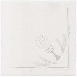 Premium Airlaid napkins, Communion, 1/4, 40 x 40 cm 50 pcs.