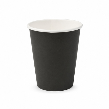 Paper cup black dispersion 250 ml, ¶. 80 mm 50 pcs.