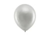 Balony lateksowe, Srebrne, 23 cm, 100 szt.