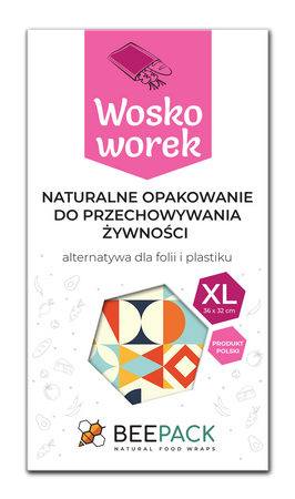 Woskoworki "Geometria" XL 36x32 cm 1 szt.