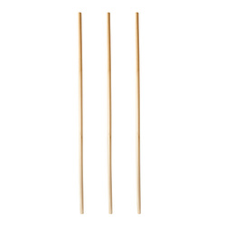 Straws made of straw 4/200 mm, 100 pcs