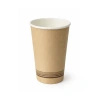 Paper cup kraft dispersion 200 ml, 70 mm dia, 50 pcs.