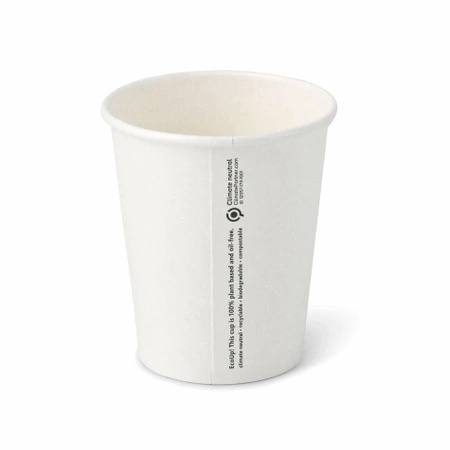 Paper cup white dispersion 250 ml, diameter 80 mm 50 pcs.