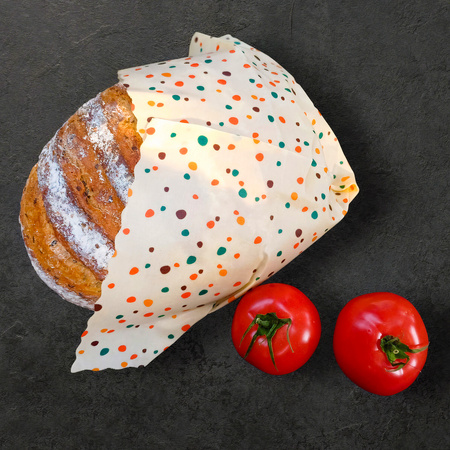 Waxwork "Dots" size "L" 36 x 36 cm 1 pcs.