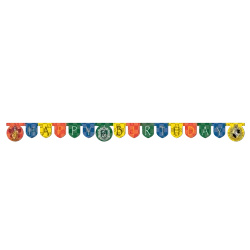 Baner urodzinowy papierowy Harry Potter 2 m 1 szt.