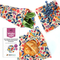 Wax "Birds" Pack 1 x "S", 1 x "M", 1 x "L" 3 pcs.