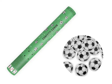 Confetti Cannon "Football", 40 cm, 1 pc