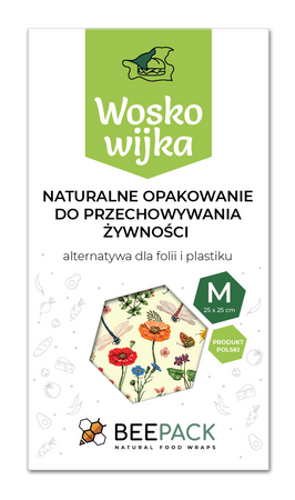 Woskowijka "Łąka" rozmiar "M" 25 x 25 cm 1 szt.