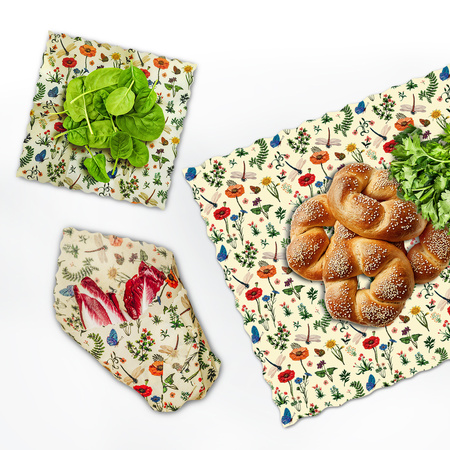 Wax Pack "Meadow" 1 x "S", 1 x "M", 1 x "L" 3 pcs.