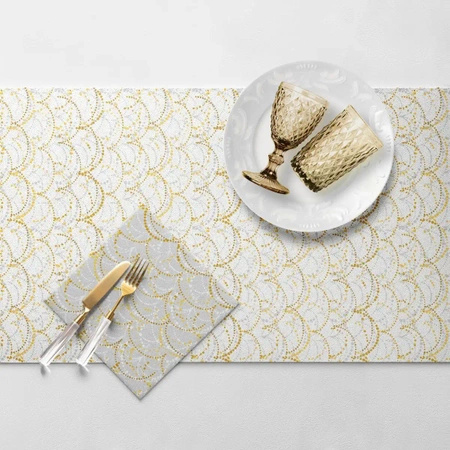 PREMIUM paper runner in roll, "Festive Garland", 40 cm x 24 m 1 pcs.