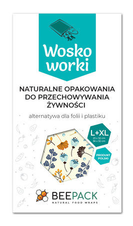 Woskoworki "Gałązki" zestaw L+XL 1 szt.
