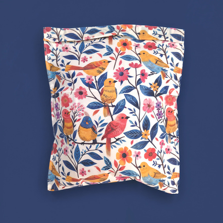Beeswax bags “Birds” L 23×32 cm, 1 pc