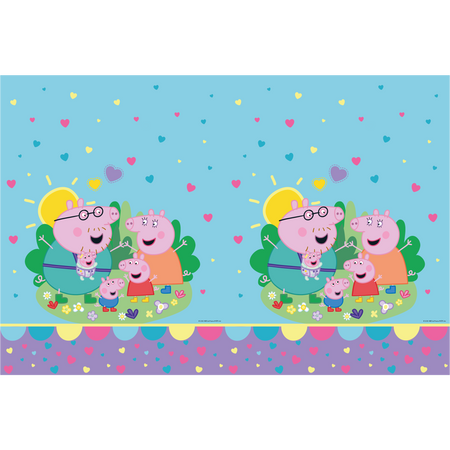 Reusable tablecloth “Peppa Pig” 120 × 180 cm, 1 pc