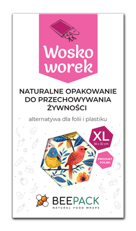 Woskoworki "Ptaszki" XL 36x32 cm 1 szt.
