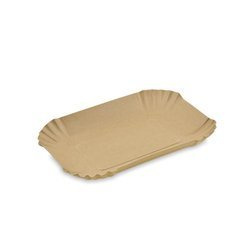 Deep kraft paper tray 18 x 13 x 3 cm 250 pcs.