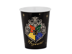 Kubki papierowe "Harry Potter - Herb", 250 ml, 6 szt.