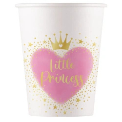 Kubek papierowy "My Little Princess" 200 ml 8 szt.