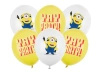 Latex Balloons "Minions", assorted, 30 cm, 6 pcs