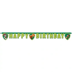 Paper birthday banner “PAW Patrol Dino” 2 m, 1 pc