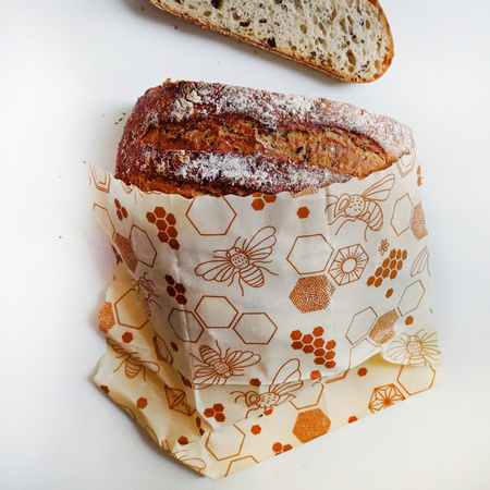 Waxwork "Bees" size "XL" 40 x 48 cm 1 pcs.