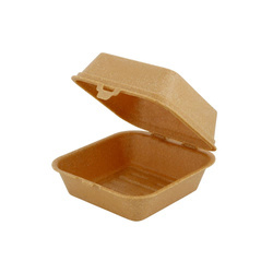 Burger boxes reusable brown 16 x 15 x 8.5 cm 60 pcs.