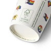 Paper cup dispersion "Pride" 250 ml, ¶. 80 mm 50 pcs.