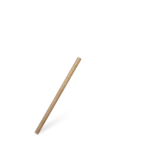 Reusable biocomposite straws brown 8/140 mm 100 pcs