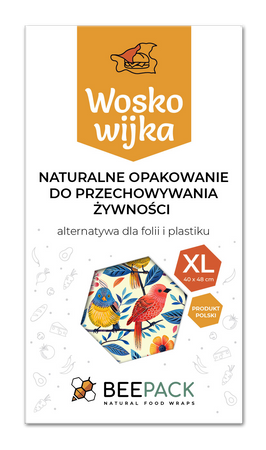 Woskowijka "Ptaszki" rozmiar "XL" 40 x 48 cm 1 szt.