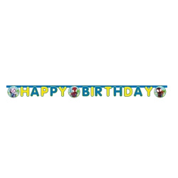 Paper Birthday Banner Spidey 2 m 1 pc