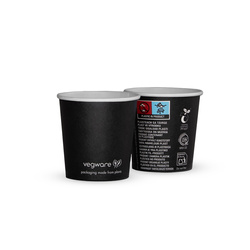 Kubek papierowy czarny Vegware 120 ml śr. 62 mm 50 szt.