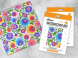 Waxwork "Folk Flowers" size "XL" 44 x 44 cm 1 pcs.