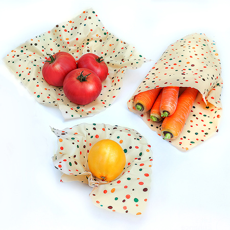 Wax "Dots" Pack 1 x "S", 1 x "M", 1 x "L" 3 pcs.