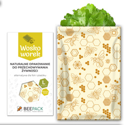 Woskoworki "Pszczoły" L 23x32 cm 1 szt.