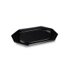 Black catering tray rPET, 35 x 24.7 cm, 10 pcs