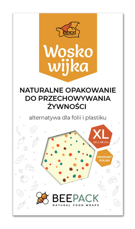 Woskowijka "Groszki" rozmiar "XL" 40 x 48 cm 1 szt.