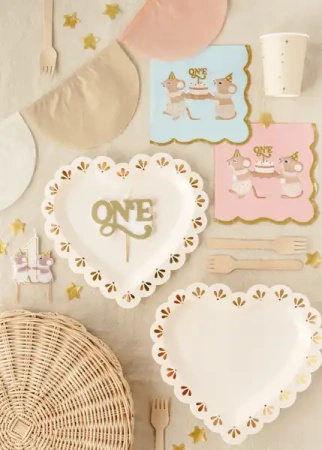 Birthday Candle "1 – Mice", 7.5 cm, 1 pc