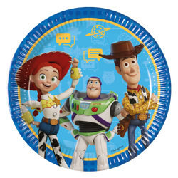 Talerze papierowe "Toy Story", 23 cm, 8 szt.