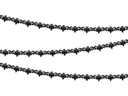 Tissue Paper Garland “Bats – Halloween”, 4 m, 1 pc.
