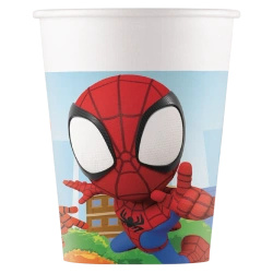 Kubek papierowy "Spidey" 200 ml 8szt.