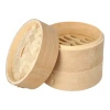 Bamboo steamer “ASIA”, height 13,5 cm, diameter 15 cm, 3-piece, 1 pc.