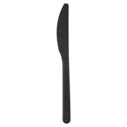 C-PLA black 18 cm knives 50 pcs.